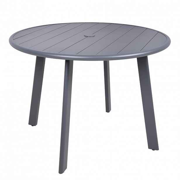 Gardenson ZAHRADNÍ STŮL, kov, plast, 101,5/101,5/72 cm