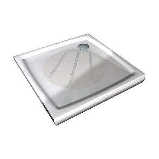 Sprchová vanička čtvercová Ravak Perseus 90x90 cm litý mramor XA037701010