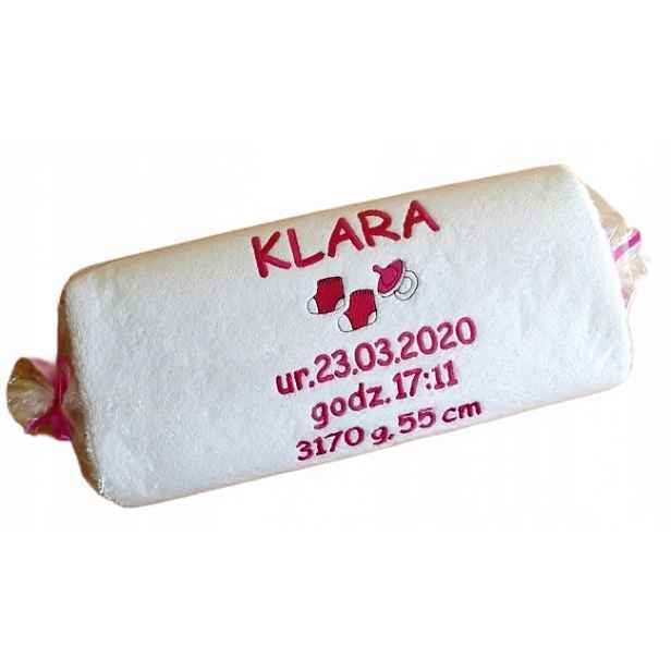 Dárek k narození dítěte pro Chlapce Dívky, ručník s jménem