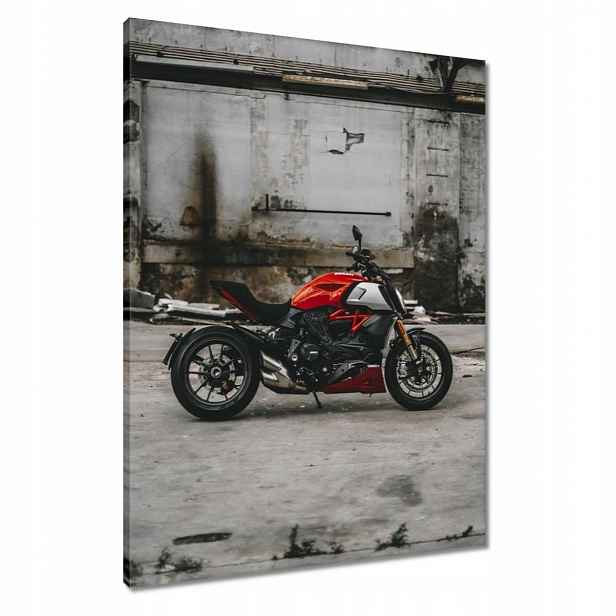 Obrazy 60x80 Červené Ducati Motocykl