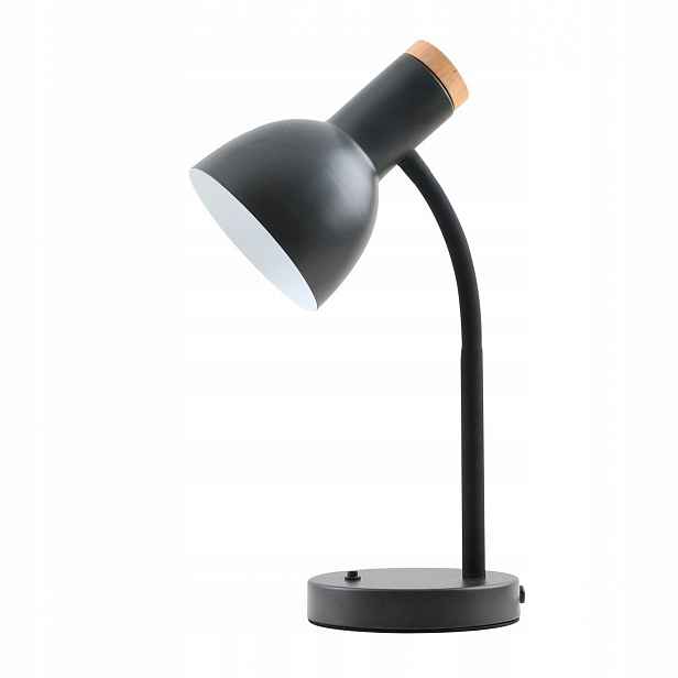 Stolní lampa Moderní černá E27 Pohyblivé dřevo Senza Italux