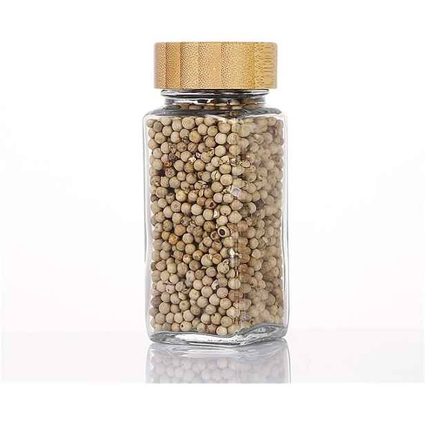 usporadejto.cz Hranatá kořenka s bambusovým víčkem DECOR, 120ml (1ks)