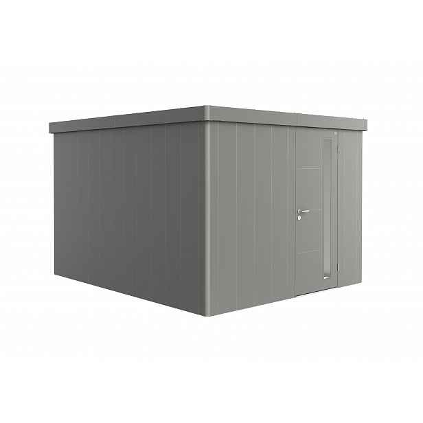 Zahradní domek NEO 4C, šedý křemen, jednokřídlé dveře BH87092