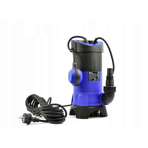 Plastová pumpa Solidna pro čištění špinavé vody Mocná 1100W Geko