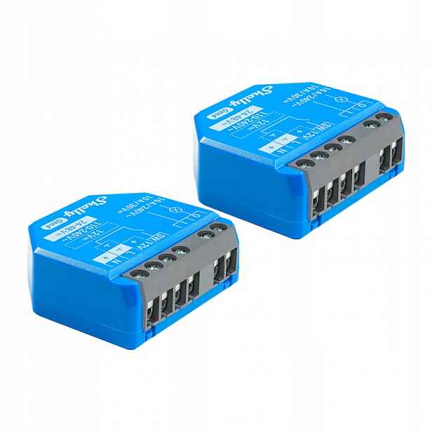 Sada 2 ovladačů Shelly 1 Gen4 Zigbee/Matter