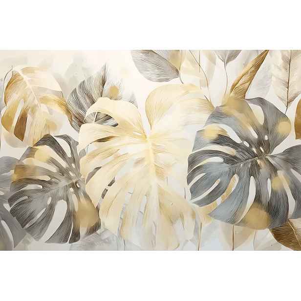 Fototapeta Flizelina Grafika Příroda Rostliny Listy Monstera 254x184 130g