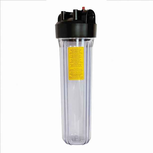 Narurový Korpus 20BB Průhledný Závit 1"