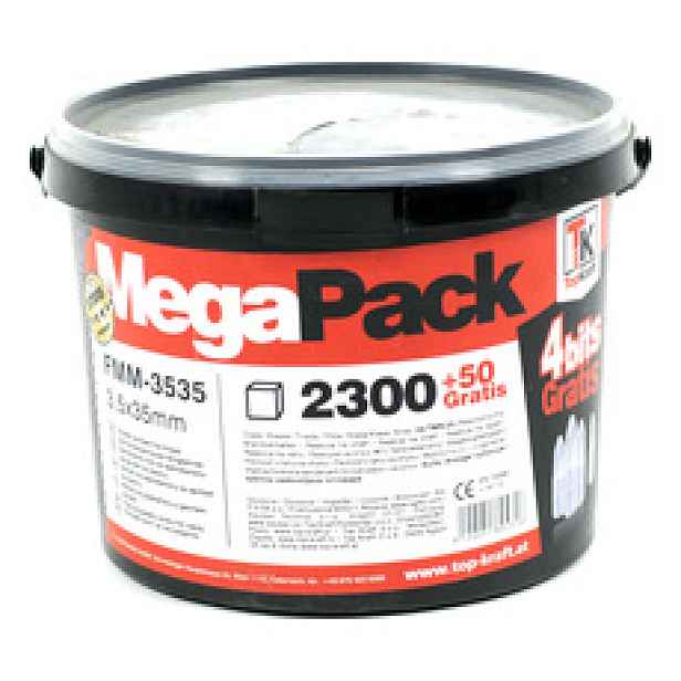 Rychlošroub TopKraft TN 35 mm MegaPack (2 300+50 ks/bal.)