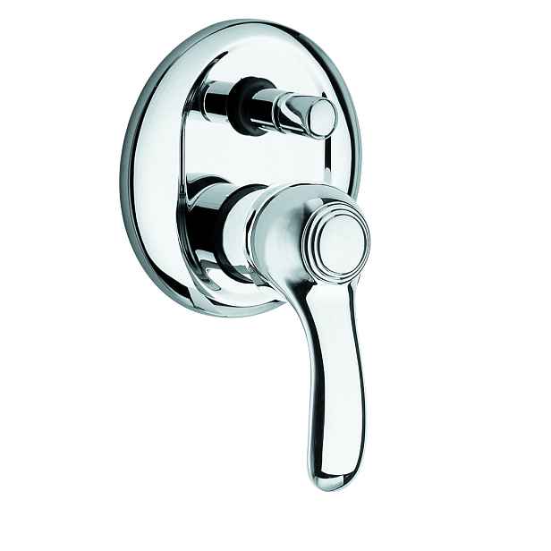 Sapho VANITY podomítková sprchová baterie; 2 výstupy; chrom/zlaté detaily