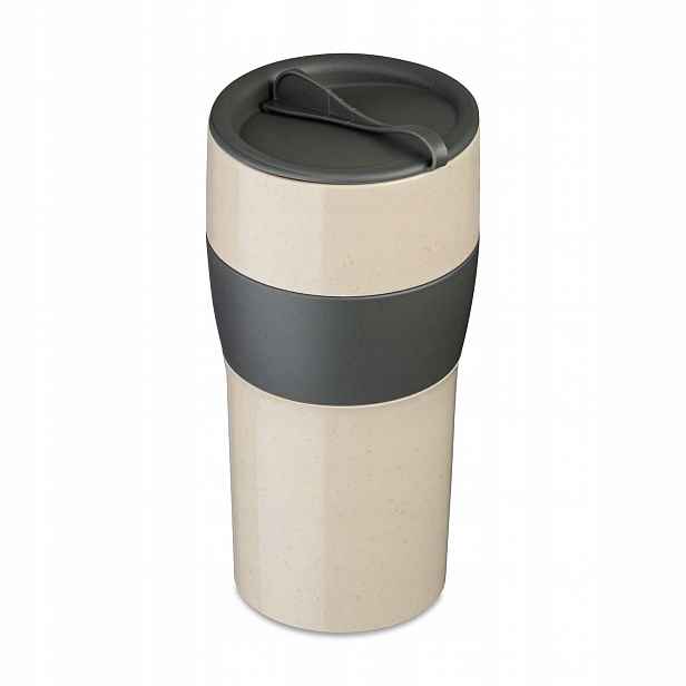Termohrnek Aroma To Go XL 0,7 l černý Koziol