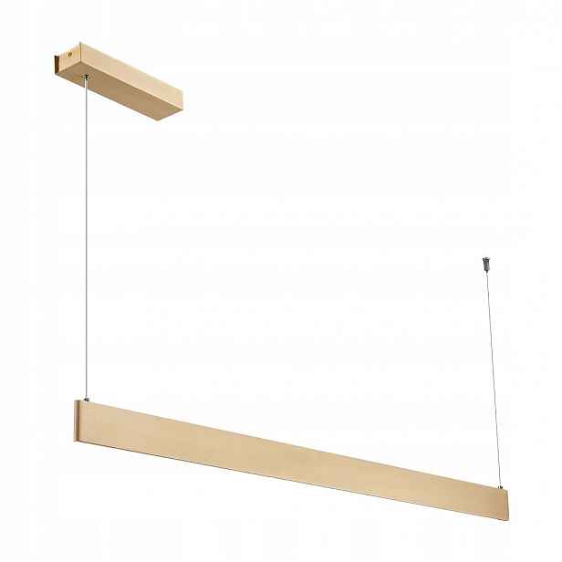 Závěsná lampa Milagro Linea Gold ML1785 36W Led 120 cm Cct zlatá