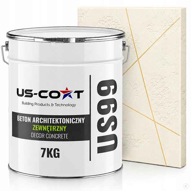 Fasádní Omítka S Betonu 7 Kg Béžová Světlá F751 Hotová Hmota Zeď