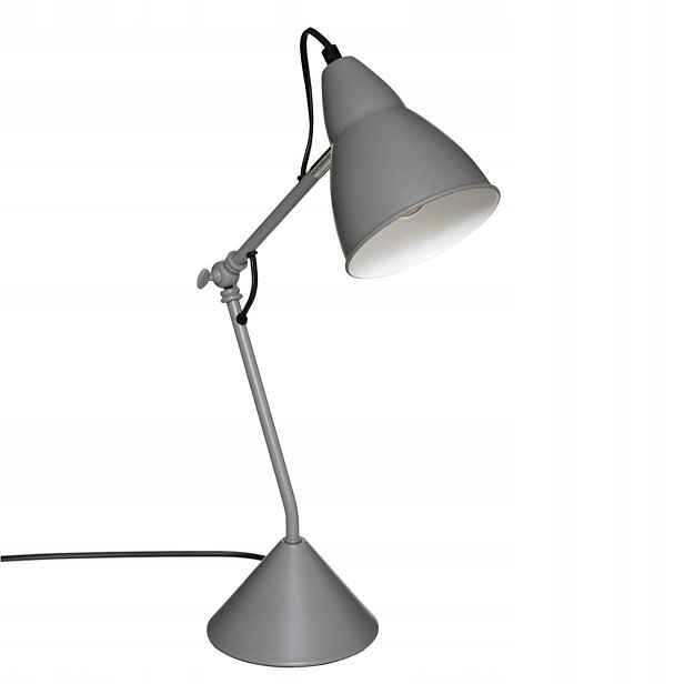 Kovová stolní lampa Aude, výška 62 cm