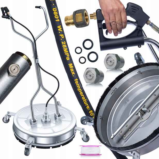 Kartáč T-racer Inox 61 CM Karcher Hd Hds Easy!lock Mytí Dlažby