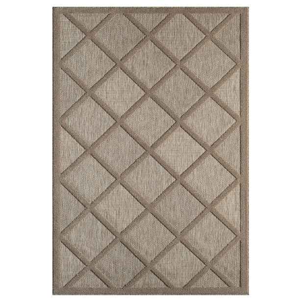 Kusový koberec Mara beige – na ven i na doma, 200x300, béžová, chodba / předsíň, My Flair