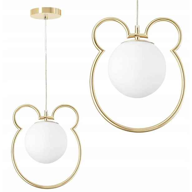 Lampa sufitowa wisząca G105-1W Gold White