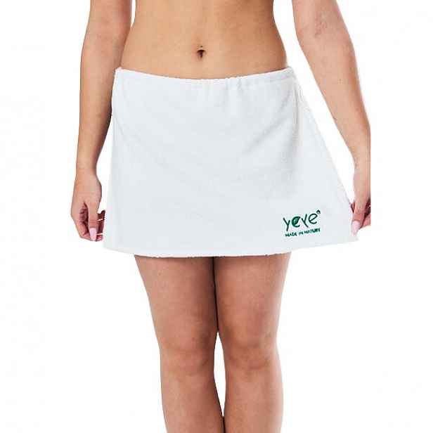 Sukně s kalhotkami Frotte Oeko-tex Standard Yeye Made in Nature Bílá M