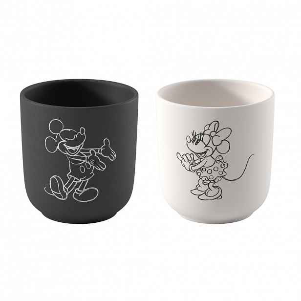 Hrnek na kávu Manufacture Rock - Mickey Mouse, 2 ks  Villeroy & Boch