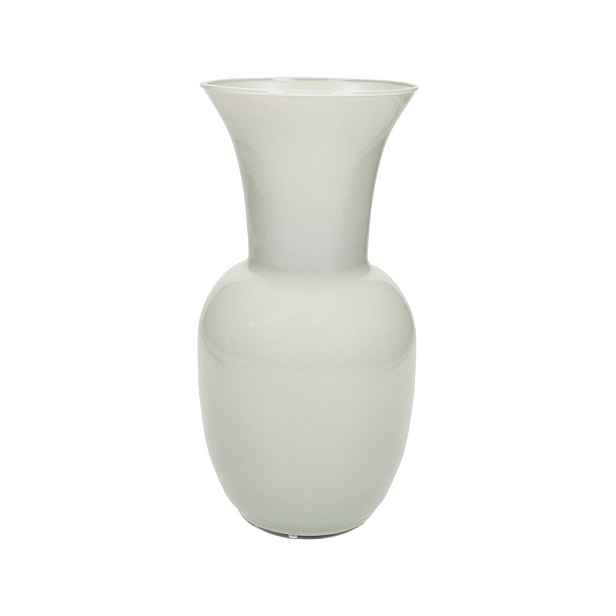 Krémová skleněná váza (výška 26 cm) – Brandani