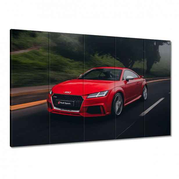 Obrazy 100x70 Červené Audi Auto