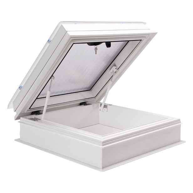Výlez kopulový průhledný DEKLIGHT BOX ACG OPE/RAp kop/PC manžeta 15 cm 60×90 cm