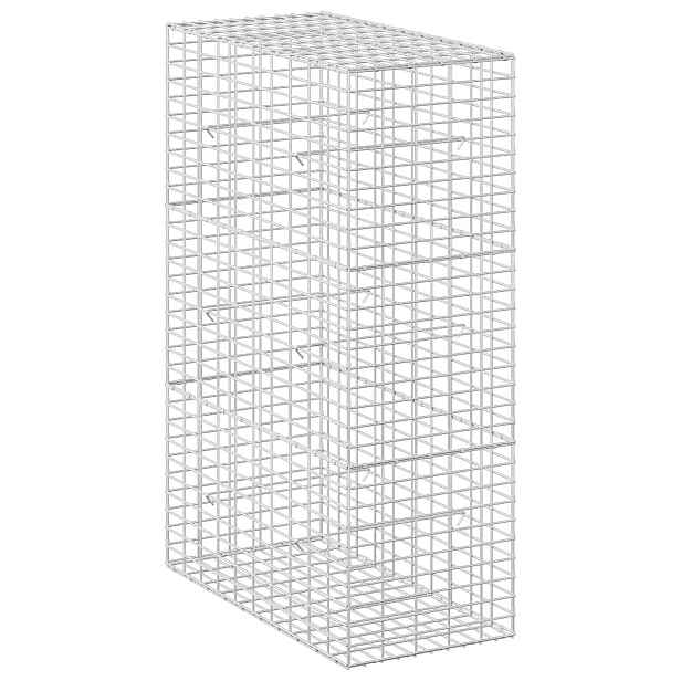 vidaXL Gabion s drátem 3,5 mm a síťkou 5x10 cm 50x100x150 cm