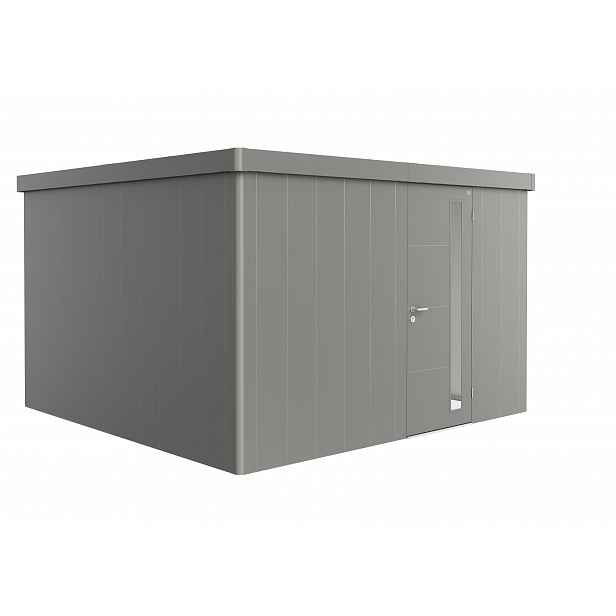 Zahradní domek NEO 4D, šedý křemen, jednokřídlé dveře BH89034