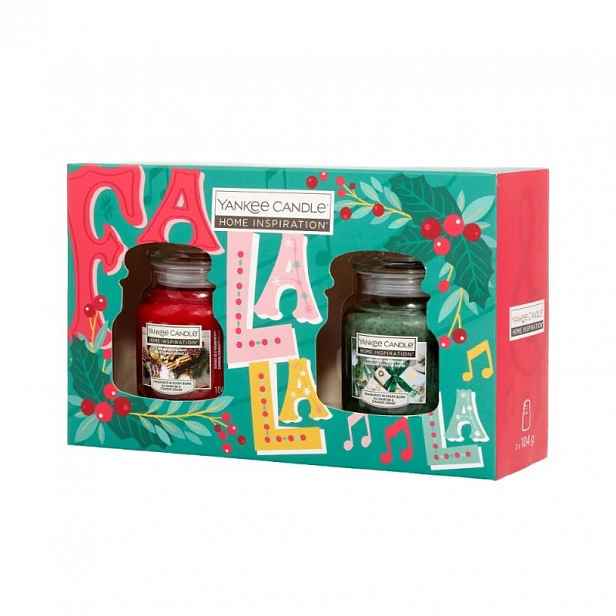 Fa La La La sada 2 malých svíček Yankee Candle