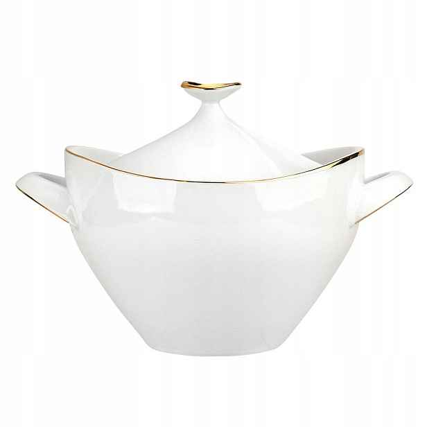 Klasická porcelánová polévková váza MariaPaula Moderna 2500 ml