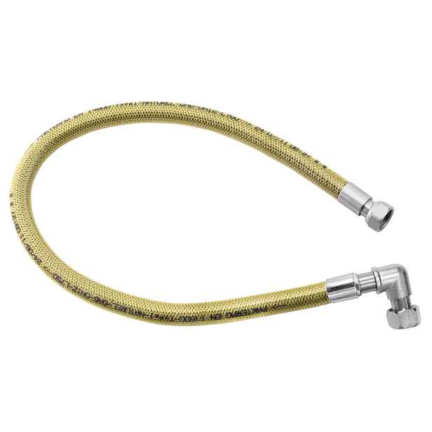 Novaservis Plynová připojovací hadice s kolínkem 1/2" MM-1,25m (WGK1250)