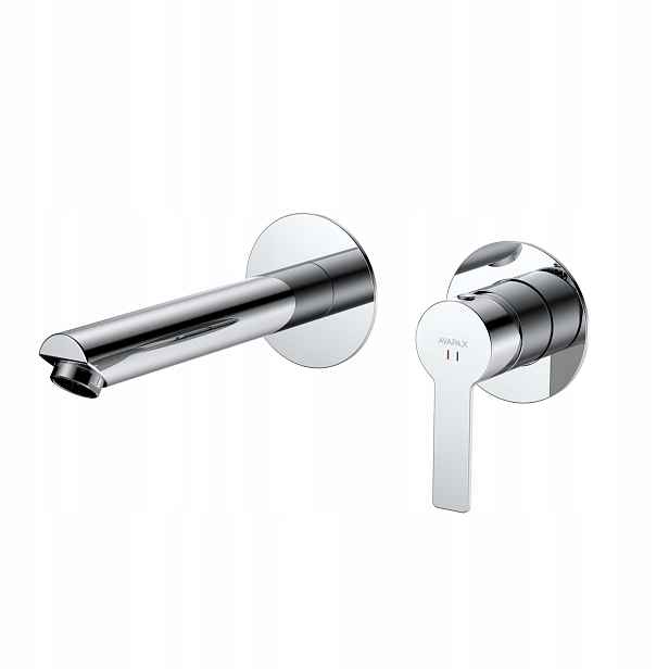 Podomítková umyvadlová baterie Avapax Mistella Polished Chrome