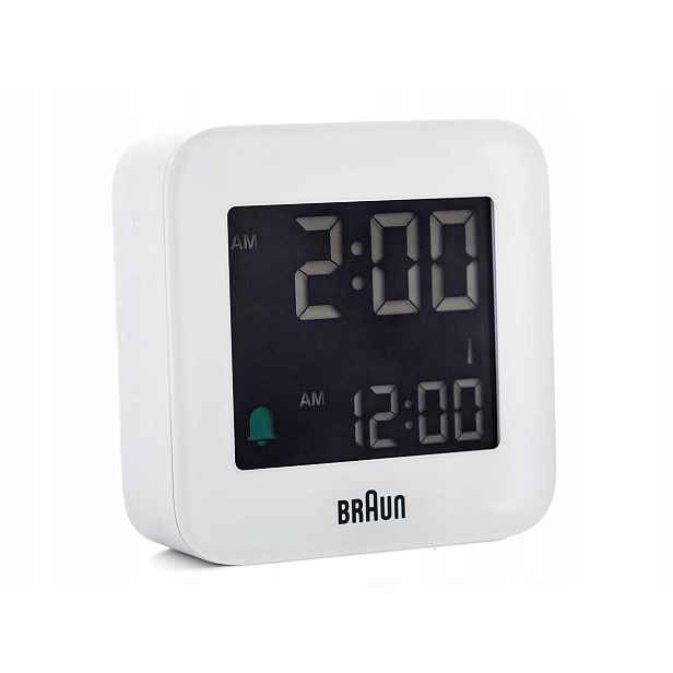 Budík Braun BC08W-DCF Alarm Snooze Rádio Ovládání