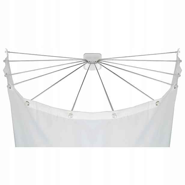 Držák Na Sprchovou Záclonu Parasol Nerezová Ocel 10 5X96X72 CM