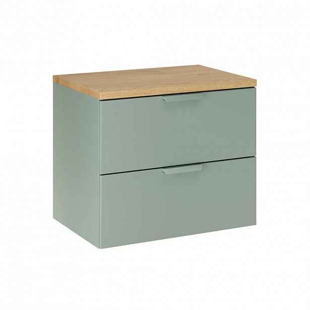 Petits-meubles SKŘÍŇKA POD UMYVADLO 60.6cm Oria Zelená