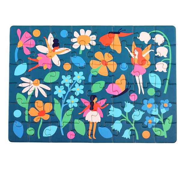 Puzzle (počet dílků 48) Fairies in the Garden – Rex London