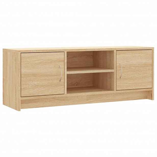 vidaXL TV skříňka dub sonoma 102x30x37,5 cm kompozitní dřevo