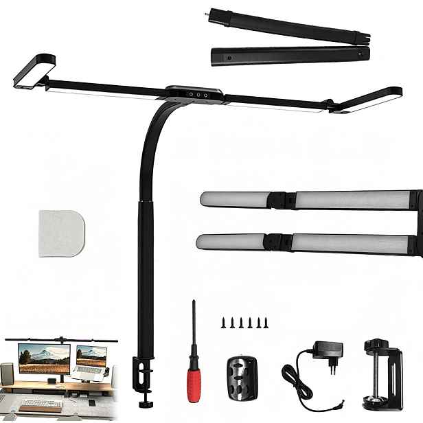 Stolní Led lampa Kreslící lampa bez stínu Glow Regulace Jasu