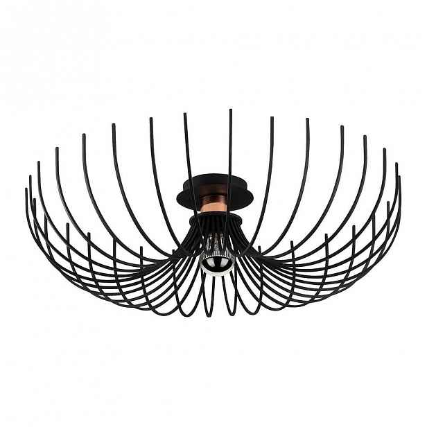 Černé stropní svítidlo Opviq lights Aspendos, ø 56 cm