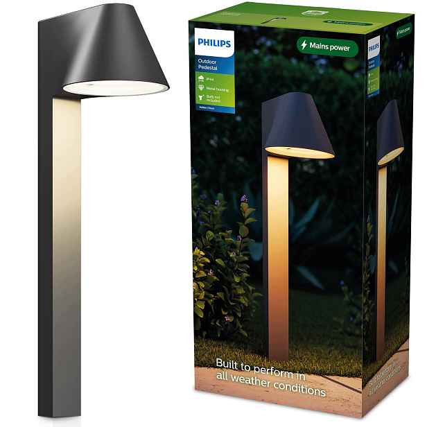 Venkovní stojací zahradní lampa Led Sloupek GU10 IP44 45 cm Philips Voltan