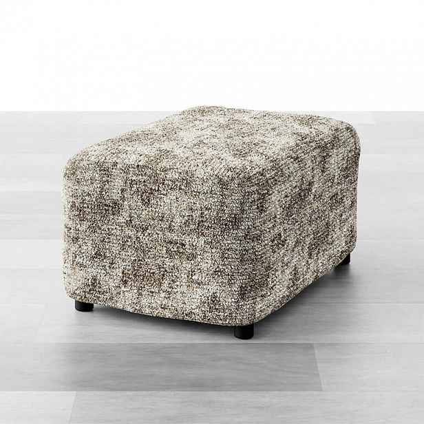 GA.I.CO decoDoma napínací potah bielastický MARMO smetanové na taburet 40 x 40 x 40 cm