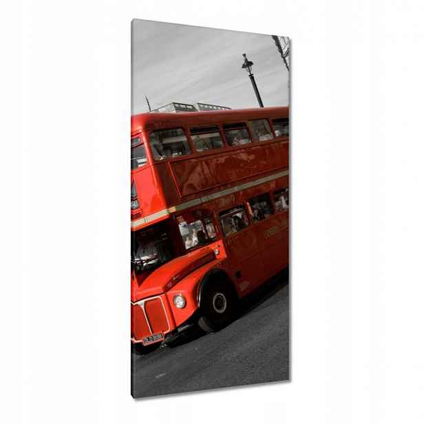 Obrazy 55x115 Červený autobus Londýn