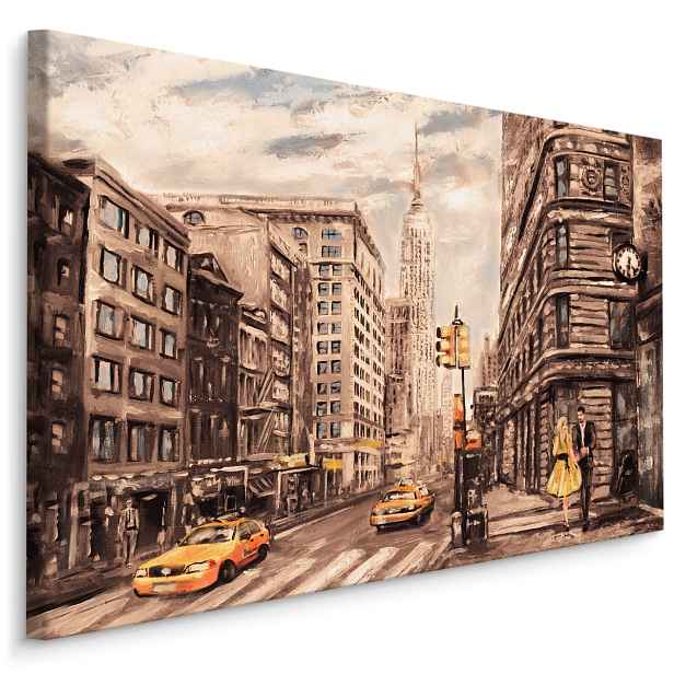 Plátno Newyorská Ulice I. Varianta: 30x20