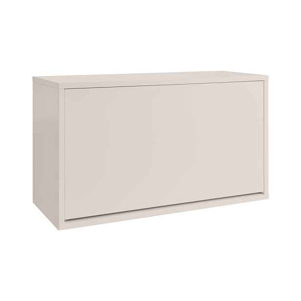 Světle šedý výklopný/závěsný botník 70x30x40 cm – ReCollector