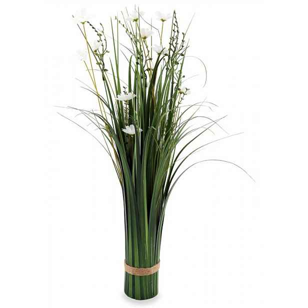 Umělá květina Svazek kvetoucí trávy, 66 cm