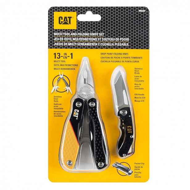Caterpillar - Multifunkční sada, kleště, nůž CT980269