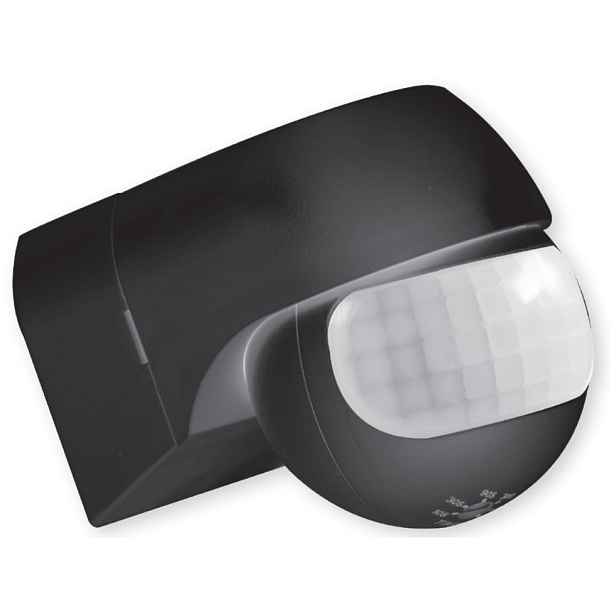 Čidlo pohybové Greenlux SENSOR 90 B, černá, IP 44, 180/120 °