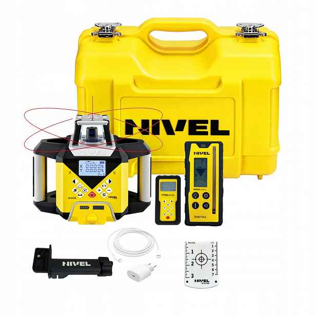 Rotační laserový nivelátor Nivel System NL640R Digital