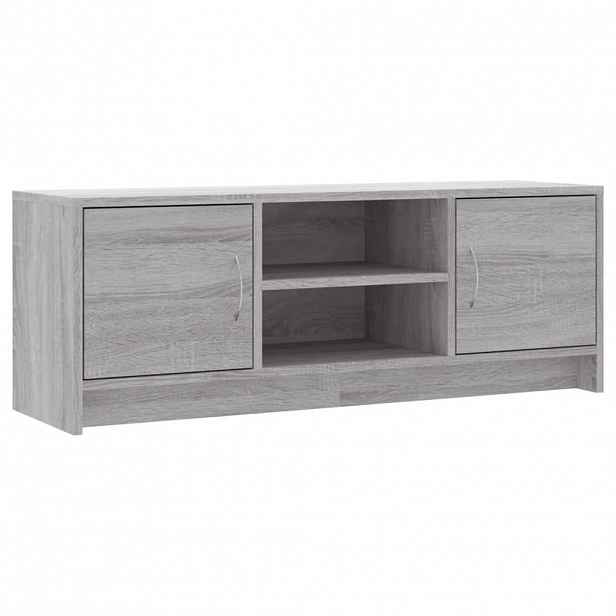 vidaXL TV skříňka šedá sonoma 102x30x37,5 cm kompozitní dřevo