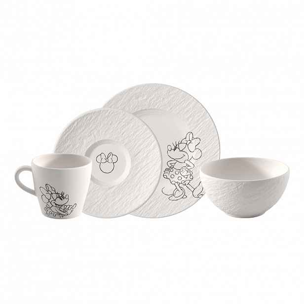 Snídaňová sada Manufacture Rock blanc - Mickey Mouse, 4 ks - Villeroy & Boch