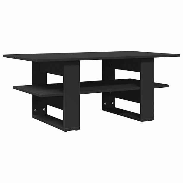 vidaXL Konferenční stolek černý 102 x 55 x 42 cm kompozitní dřevo